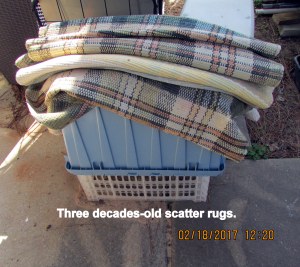 Old scatter rugs