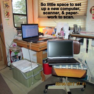 Small work area